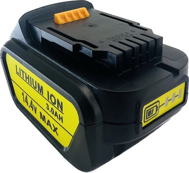 Акумулятор для DeWalt XR DCB143 від Power Profi 3000 mAh 14.4V N342079, N123280 DCB140, DCB141, DCB144, DCB145 DCB140-3 фото