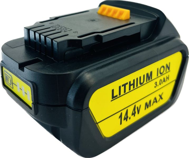 Акумулятор для DeWalt XR DCB143 від Power Profi 3000 mAh 14.4V N342079, N123280 DCB140, DCB141, DCB144, DCB145 DCB140-3 фото