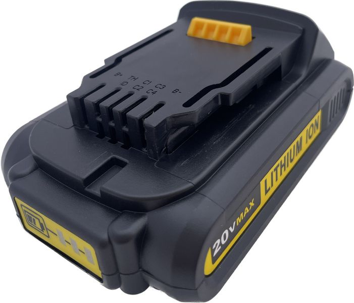 Аккумулятор для DeWalt DCB230 MAX от Power Profi 3000 mAh 18/20В DCB, DCB203G, DCB240, DCB203BT, DCB204BT, DCB187 DCB200-3 фото