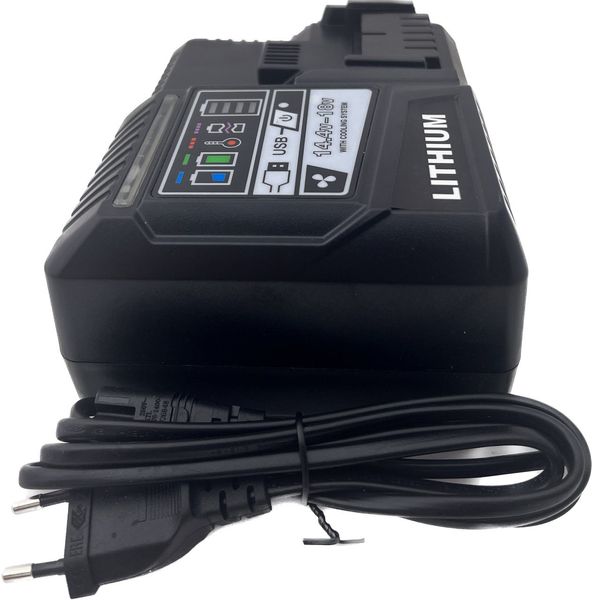 Зарядное устройство Hitachi Hikoki 14.4 V 18V UC18YFSL от Power Profi BSL1415 BSL1420 BSL1440 BSL1815 BSL1820 BSL1840 UC18YFSL фото