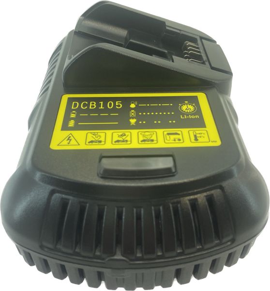 Зарядное устройство DeWalt DCB105 XR 10В/14.4В/18В 24В от Power Profi DCB112 DCB203BT DCB204BT DC-B105 фото