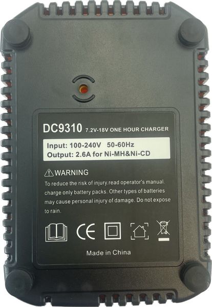 Зарядний пристрій DeWalt DE-CH01 7.2V-18V Вольт від Power Profi FP9116 фото