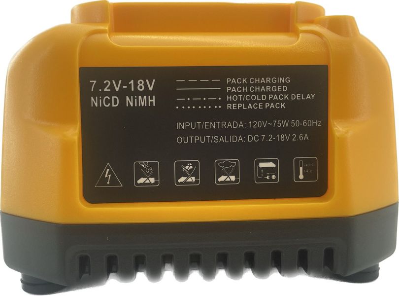 Зарядний пристрій DeWalt DE-CH01 7.2V-18V Вольт від Power Profi FP9116 фото